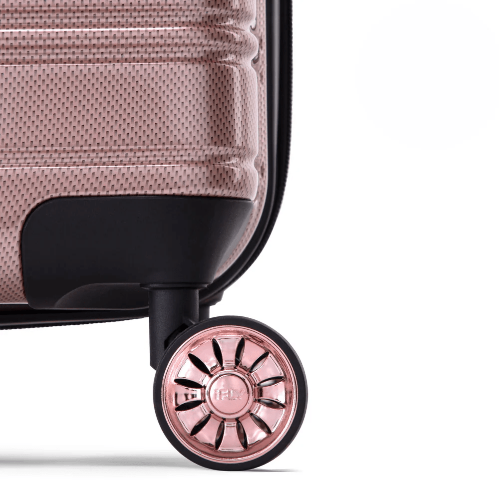 iFLY Suitcase iFLY Fibertech Premium Hard Shell Travel Suitcase Large (Rose Gold)