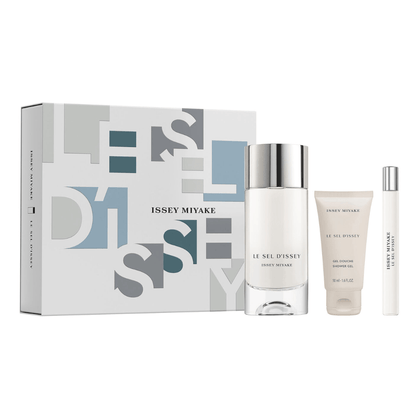 Issey Miyake Men's Aftershave Issey Miyake Le Sel D'Issey Eau de Toilette Men's Aftershave Gift Set (100ml + 50ml Shower Gel + 10ml)