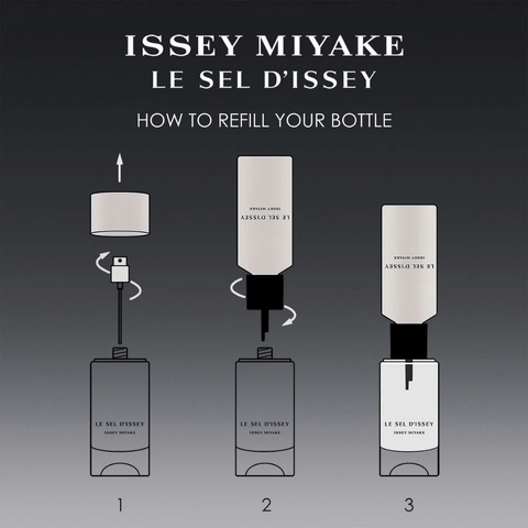 Issey Miyake Men's Aftershave Issey Miyake Le Sel D'Issey Eau de Toilette Men's Aftershave Spray (50ml, 100ml, Refill)