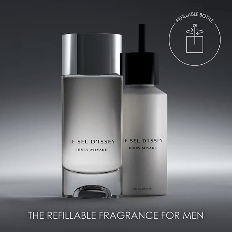 Issey Miyake Men's Aftershave Issey Miyake Le Sel D'Issey Eau de Toilette Men's Aftershave Spray (50ml, 100ml, Refill)