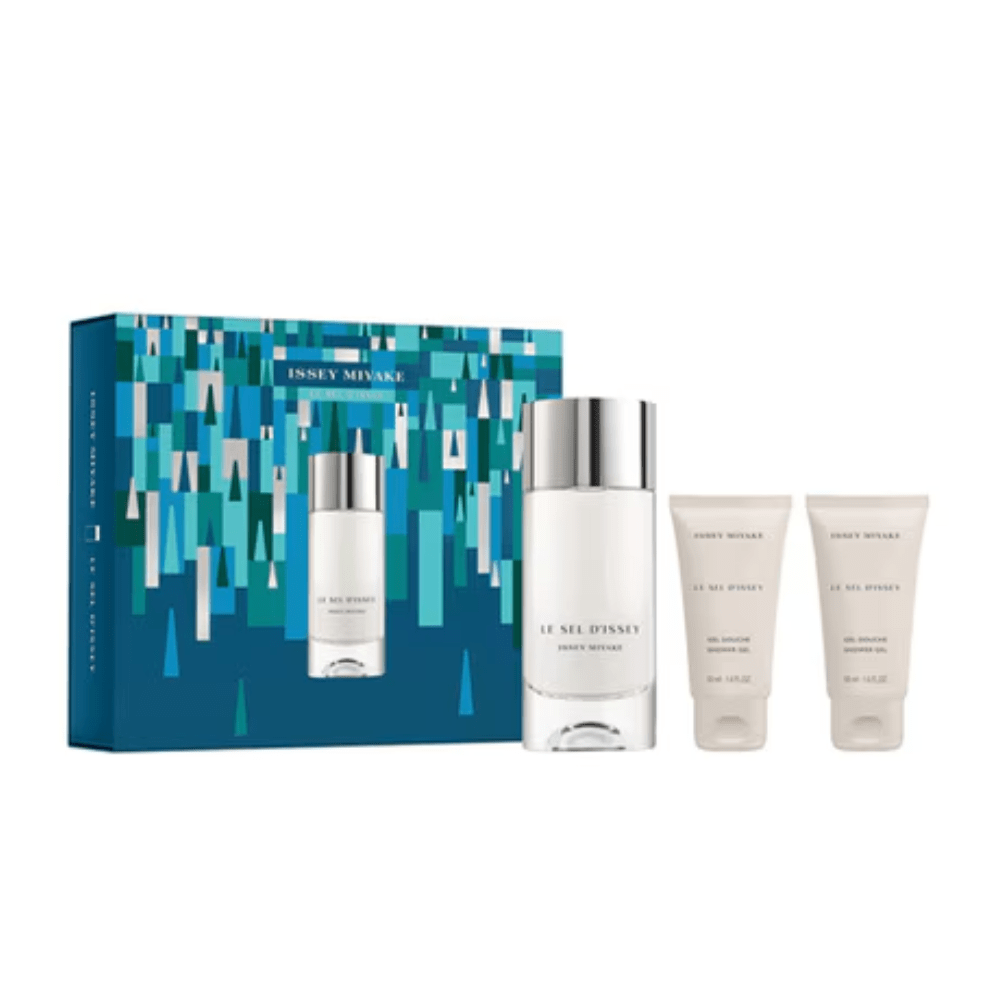 Issey Miyake Men's Aftershave Issey Miyake Le Sel D'Issey Men's Aftershave Gift Set (100ml EDT + 50ml Shower Gel x2)