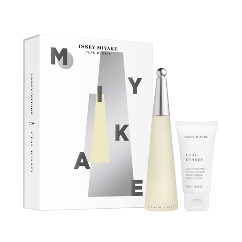 Issey Miyake Women's Perfume Issey Miyake L'Eau d'Issey Pour Femme Eau de Toilette Gift Set (50ml) with Body Lotion