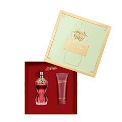 Jean Paul Gaultier Women's Perfume Jean Paul Gaultier La Belle Eau de Parfum Women's Perfume Gift Set Spray (50ml) with 75ml Body Lotion
