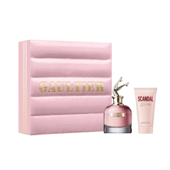 Jean Paul Gaultier Women's Perfume Jean Paul Gaultier Scandal Eau de Parfum Women's Perfume Gift Set Spray (80ml) with Body Lotion