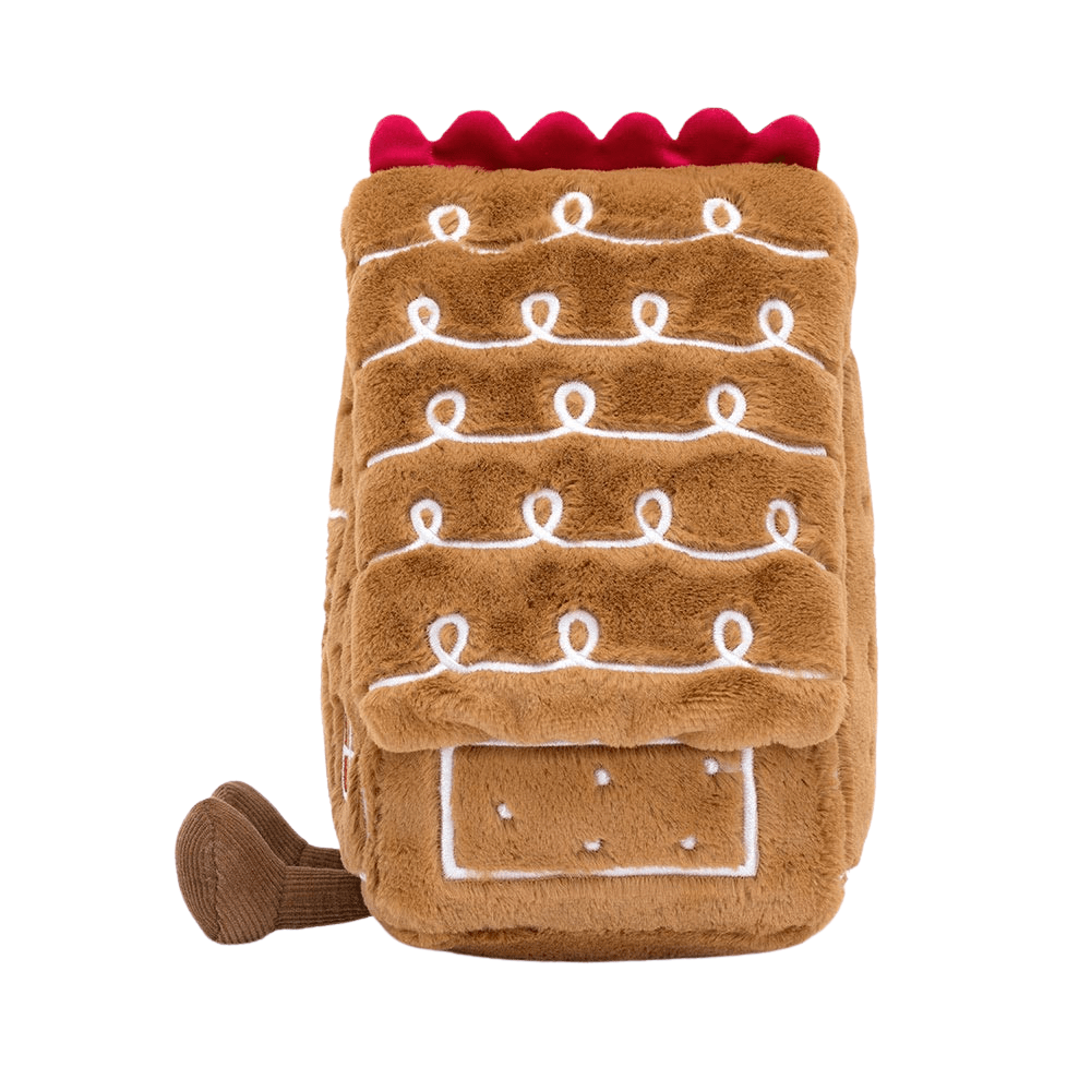 Jellycat Plushie Jellycat Amuseables Gingerbread House Soft Toy