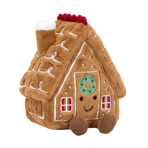Jellycat Plushie Jellycat Amuseables Gingerbread House Soft Toy