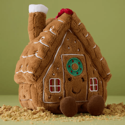 Jellycat Plushie Jellycat Amuseables Gingerbread House Soft Toy