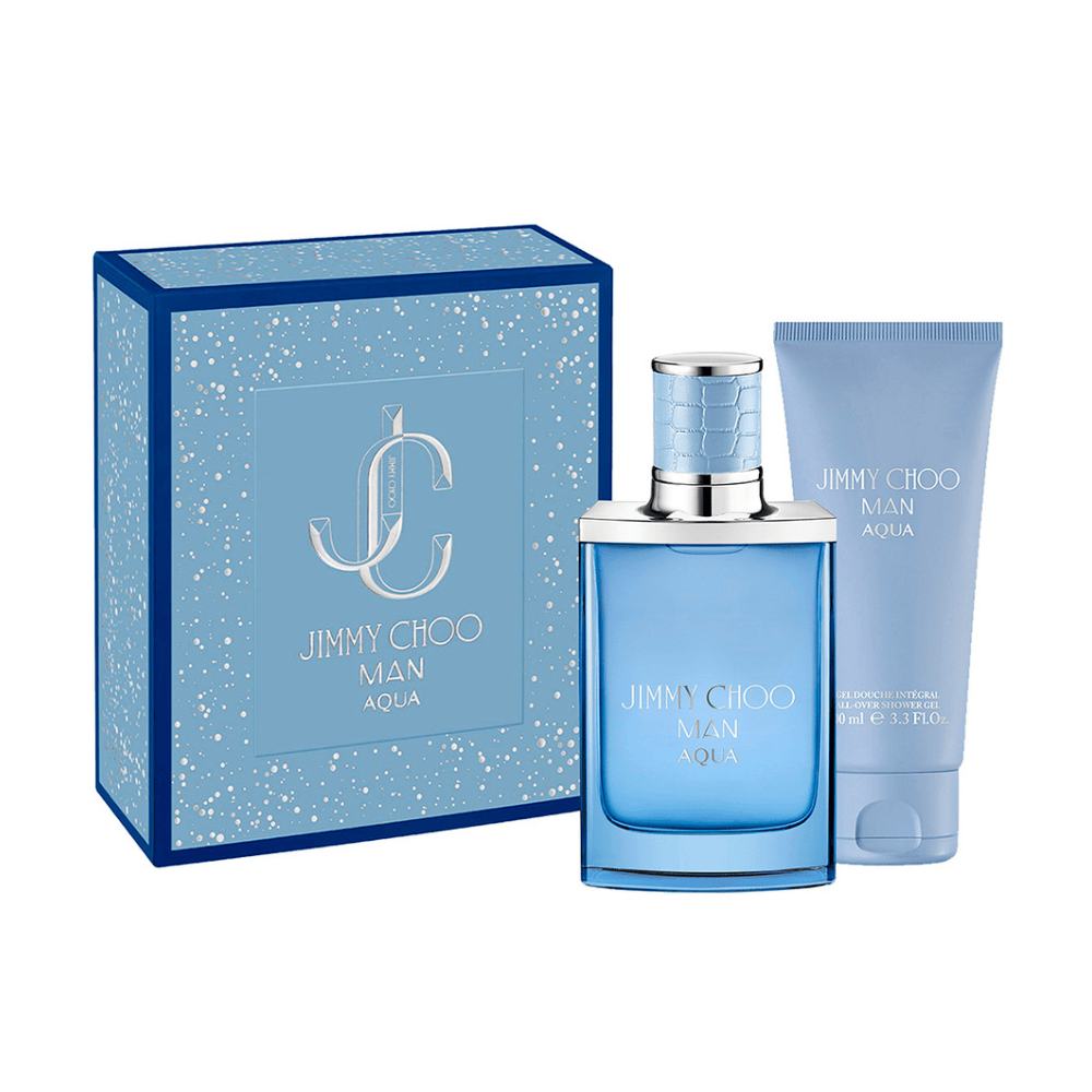 Jimmy Choo Men's Aftershave Jimmy Choo Man Aqua Gift Set (50ml EDT + 100ml Shower Gel)