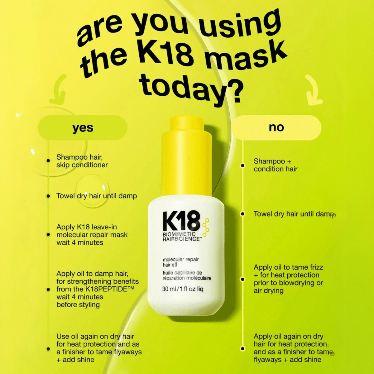 K18 Labels K18 Molecular Repair Hair Oil | Perfume Direct®