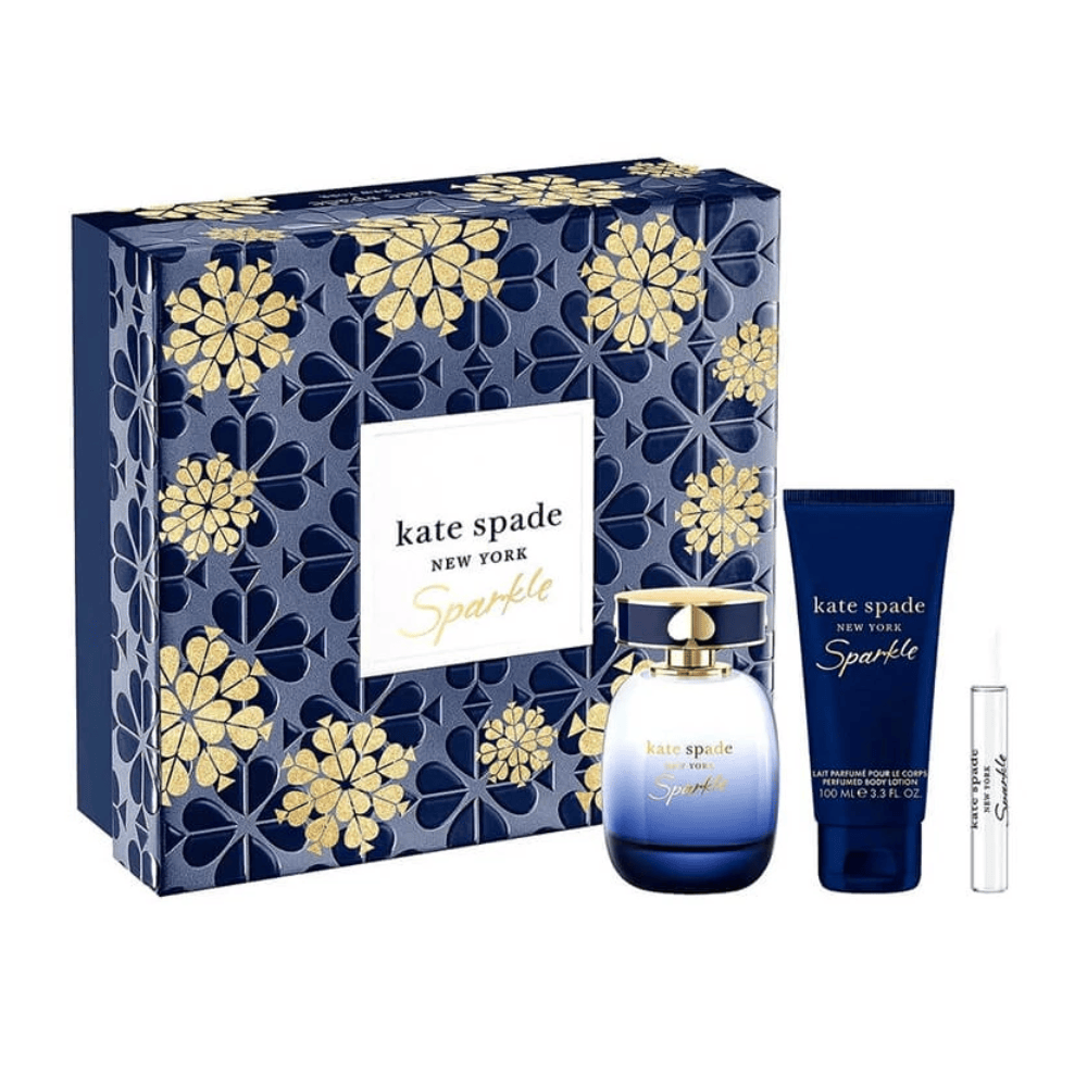 Kate Spade Women's Perfume Kate Spade Sparkle Women's Perfume Gift Set (100ml EDP + 100ml Body Lotion + 7.5ml EDP)