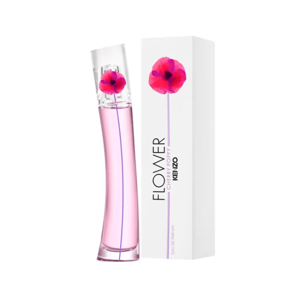 Kenzo Women's Perfume 30ml Kenzo Flower Cherry Poppy Eau de Parfum Women's Perfume Spray (30ml, 50ml, 100ml)