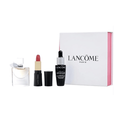 Lancome Women's Perfume Lancome La Vie Est Belle Eau de Parfum Women's Perfume Spray Gift Set (4ml) with Serum + L'absolu Rouge Lipstick
