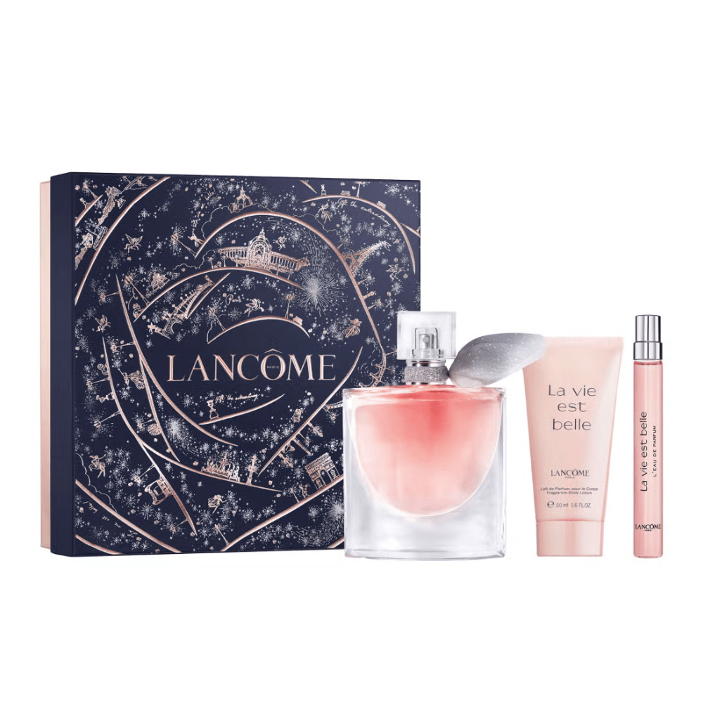 Lancome Women's Perfume Lancome La Vie Est Belle Gift Set (50ml EDP + 50ml Body Lotion + 10ml EDP)