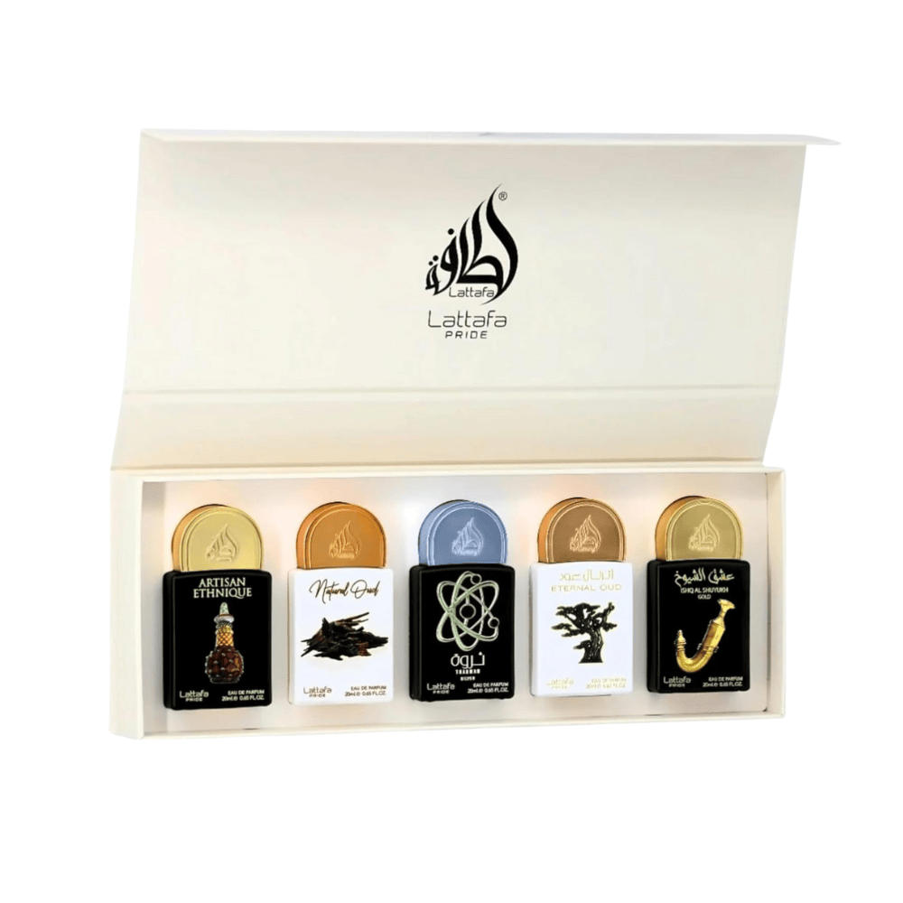 Lattafa Unisex Perfume Lattafa Pride Collection No. 2 Eau de Parfum Unisex Fragrance Gift Set (5 x 20ml)