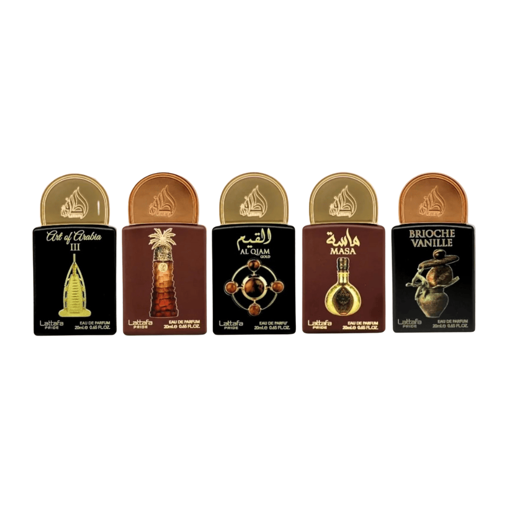 Lattafa Unisex Perfume Lattafa Pride Collection No. 4 Eau de Parfum Unisex Fragrance Gift Set (5 x 20ml)