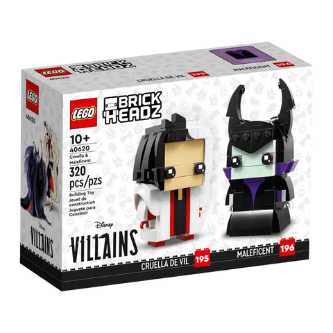 LEGO LEGO LEGO BrickHeadz Cruella & Maleficent (40620)