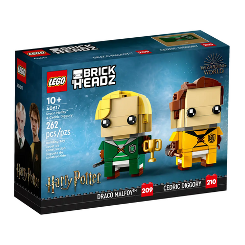 LEGO LEGO LEGO BrickHeadz Draco Malfoy & Cedric Diggory (40617)
