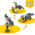 LEGO LEGO LEGO Creator 3-in-1 Forest Animals: Wolf (31393)