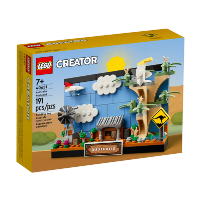 LEGO LEGO LEGO Creator Australia Postcard (40651)