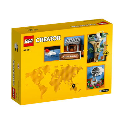LEGO LEGO LEGO Creator Australia Postcard (40651)