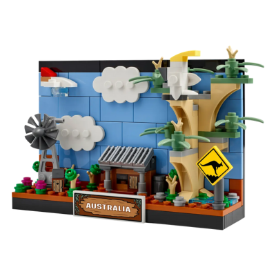 LEGO LEGO LEGO Creator Australia Postcard (40651)