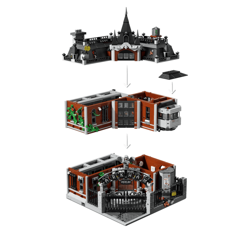 LEGO LEGO LEGO DC Arkham Asylum (76300)