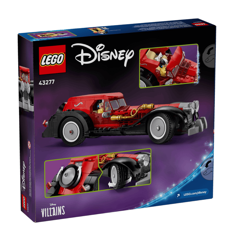 LEGO LEGO LEGO Disney Cruella De Vil's Car (43277)