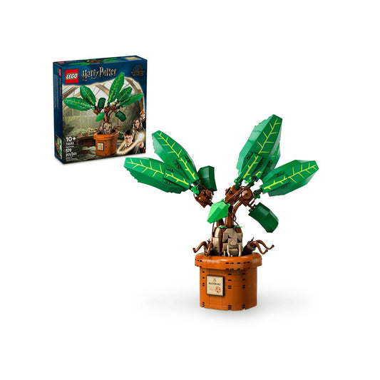 LEGO LEGO LEGO Harry Potter Mandrake Plant Toy Figure and Pot 76433