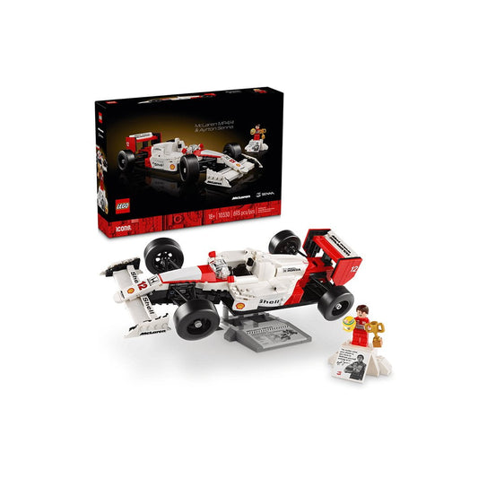 LEGO LEGO LEGO Icons McLaren MP4/4 & Ayrton Senna Vehicle Set - 10330