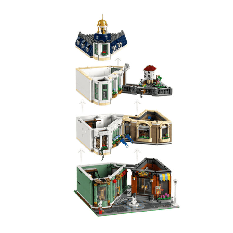 LEGO LEGO LEGO Icons Shopping Street (11371)