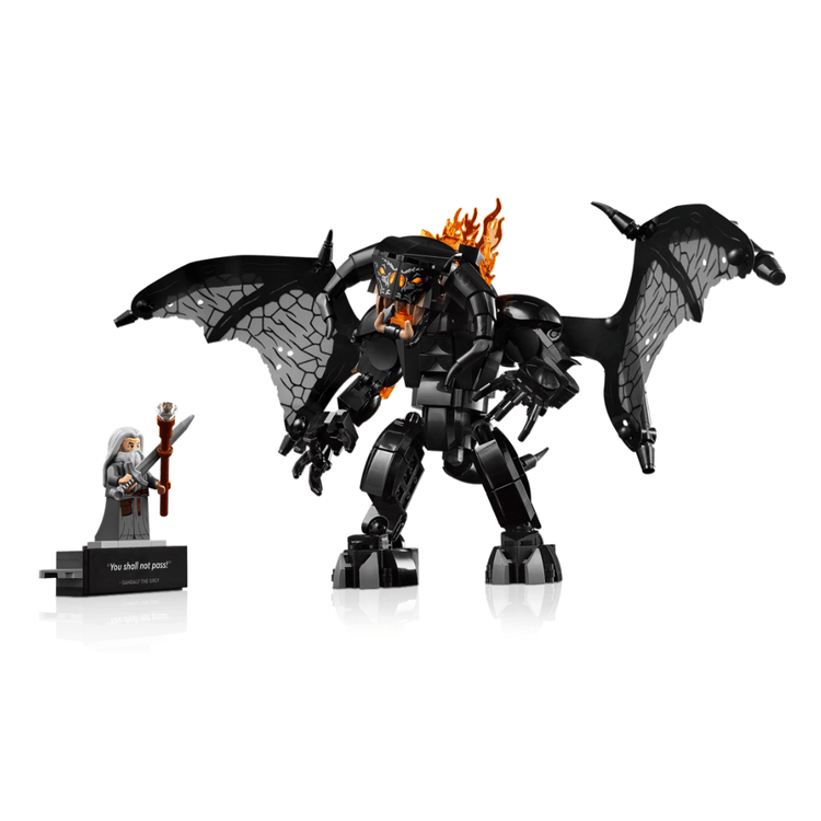 LEGO LEGO LEGO Icons The Lord of the Rings: Balrog™ Book Nook (10367)