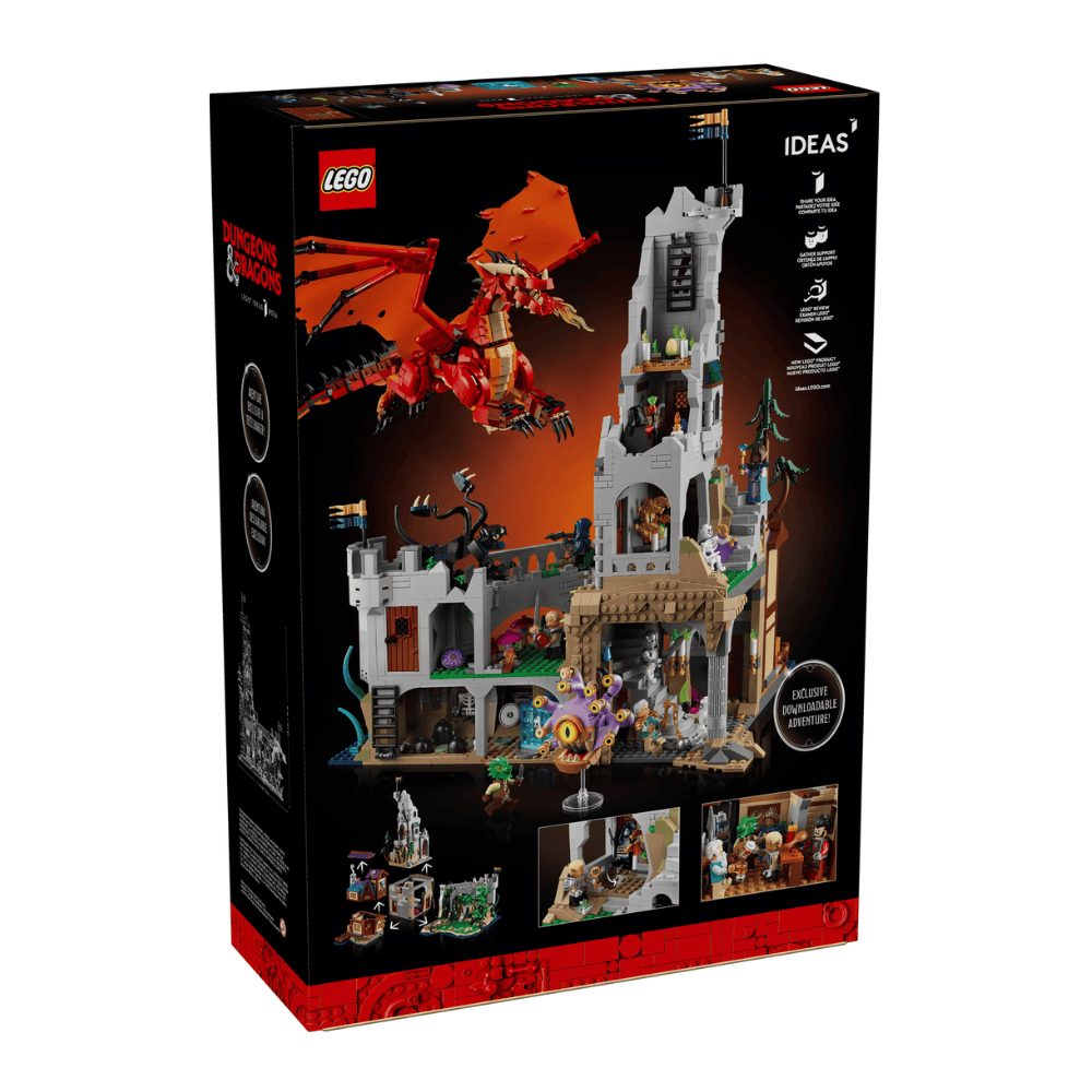 LEGO LEGO LEGO Ideas Dungeons & Dragons: The Legend of the Red Dragon (21348)