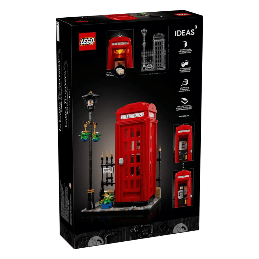 LEGO LEGO LEGO Ideas London Red Telephone Box (21347)