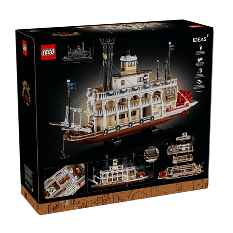 LEGO LEGO LEGO Ideas River Steamboat (21356)