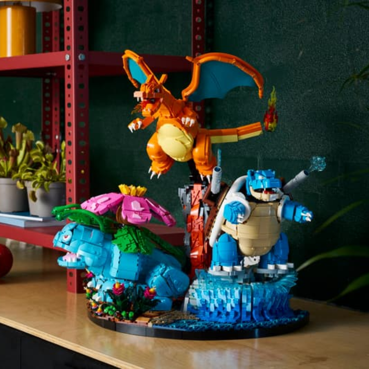 LEGO LEGO LEGO Pokemon Venusaur, Charizard & Blastoise 72153