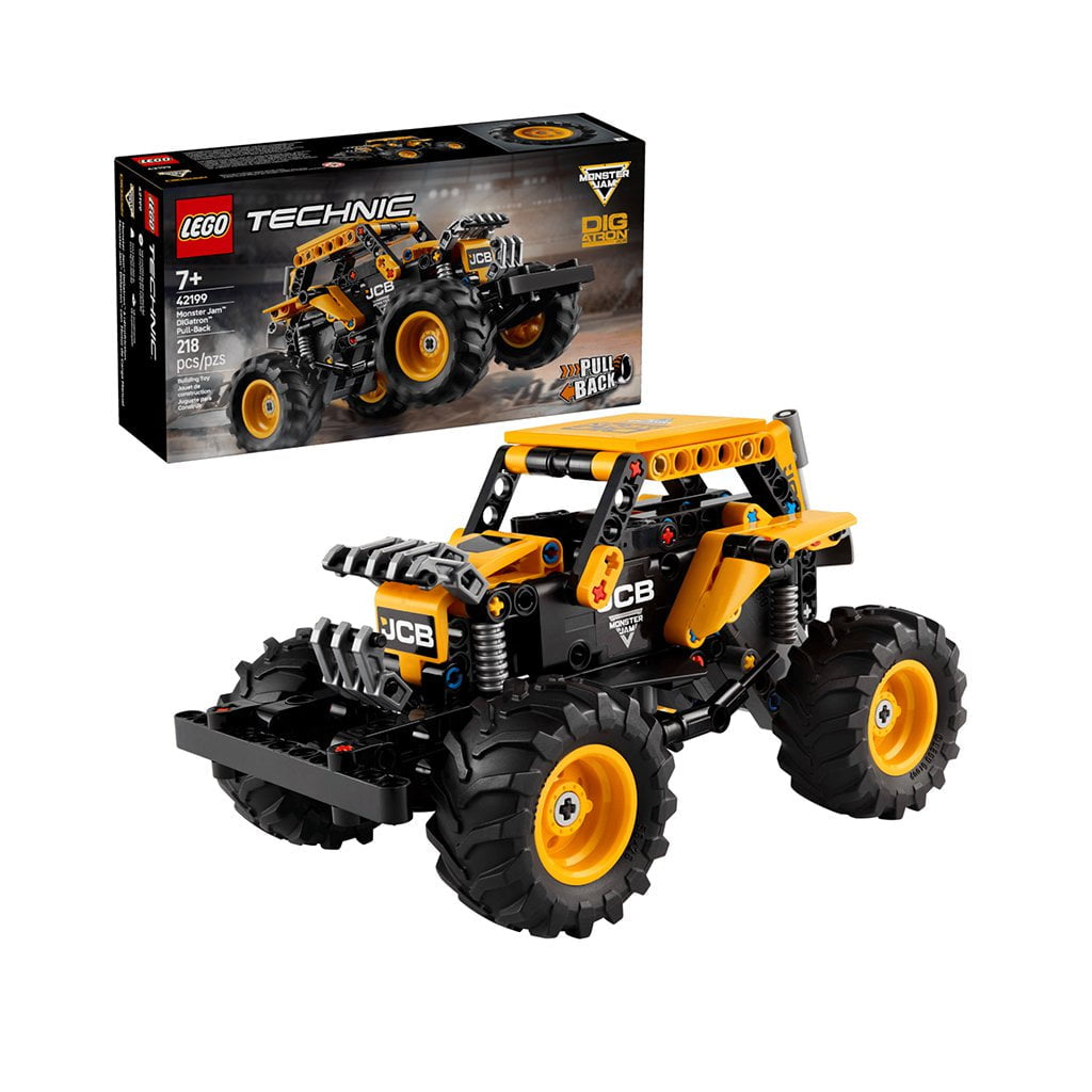 LEGO LEGO LEGO Technic Monster Jam DIGatron Pull-Back Truck Toy - 42199