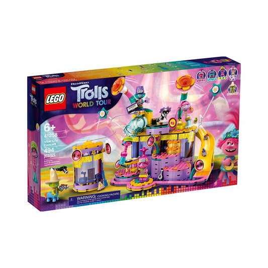 LEGO LEGO LEGO Trolls Vibe City Concert World Tour 41258