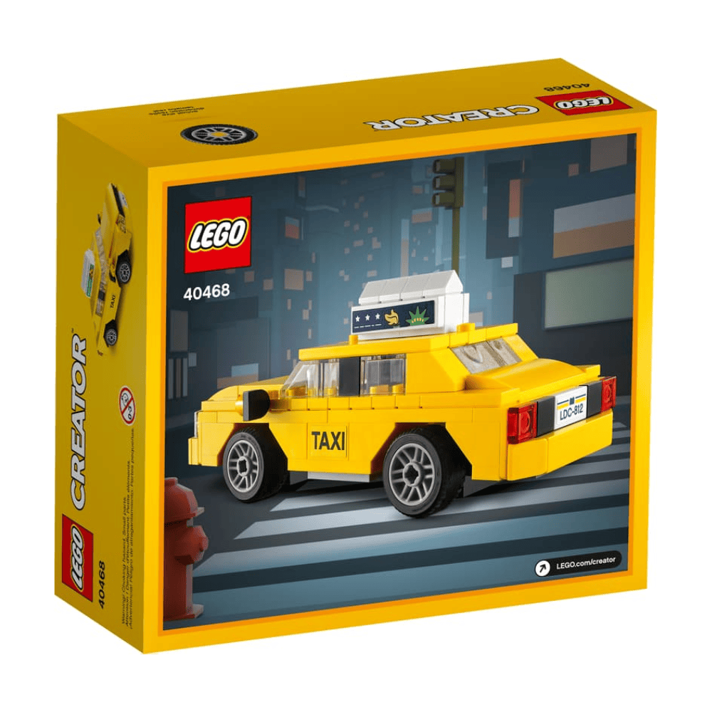 LEGO LEGO LEGO  Yellow Taxi (40468)