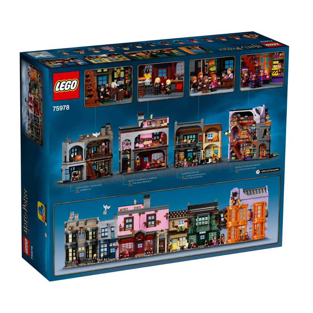 LEGO LEGO RETIRED LEGO Harry Potter Diagon Alley (75978)