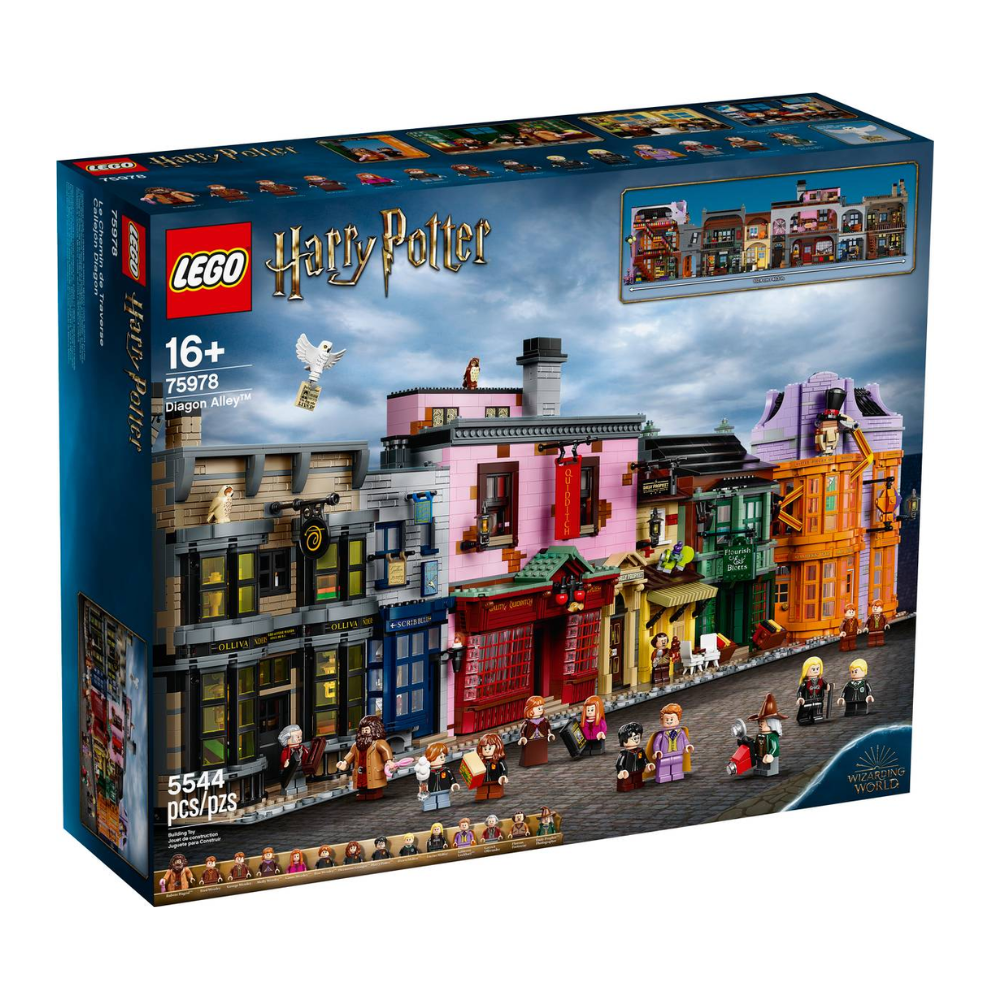 LEGO LEGO RETIRED LEGO Harry Potter Diagon Alley (75978)
