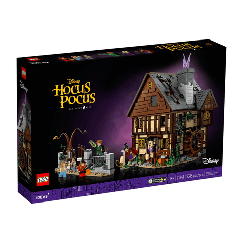 LEGO LEGO RETIRED LEGO Ideas Disney Hocus Pocus: The Sanderson Sisters' Cottage (21341)