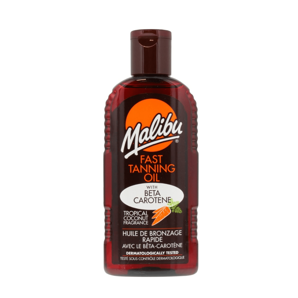 Malibu Fast Tanning Oil with Beta Carotene 200ml Perfume Direct
