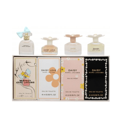 Marc Jacobs Women's Perfume Marc Jacobs Miniatures Fragrance Gift Set 4ml x 4