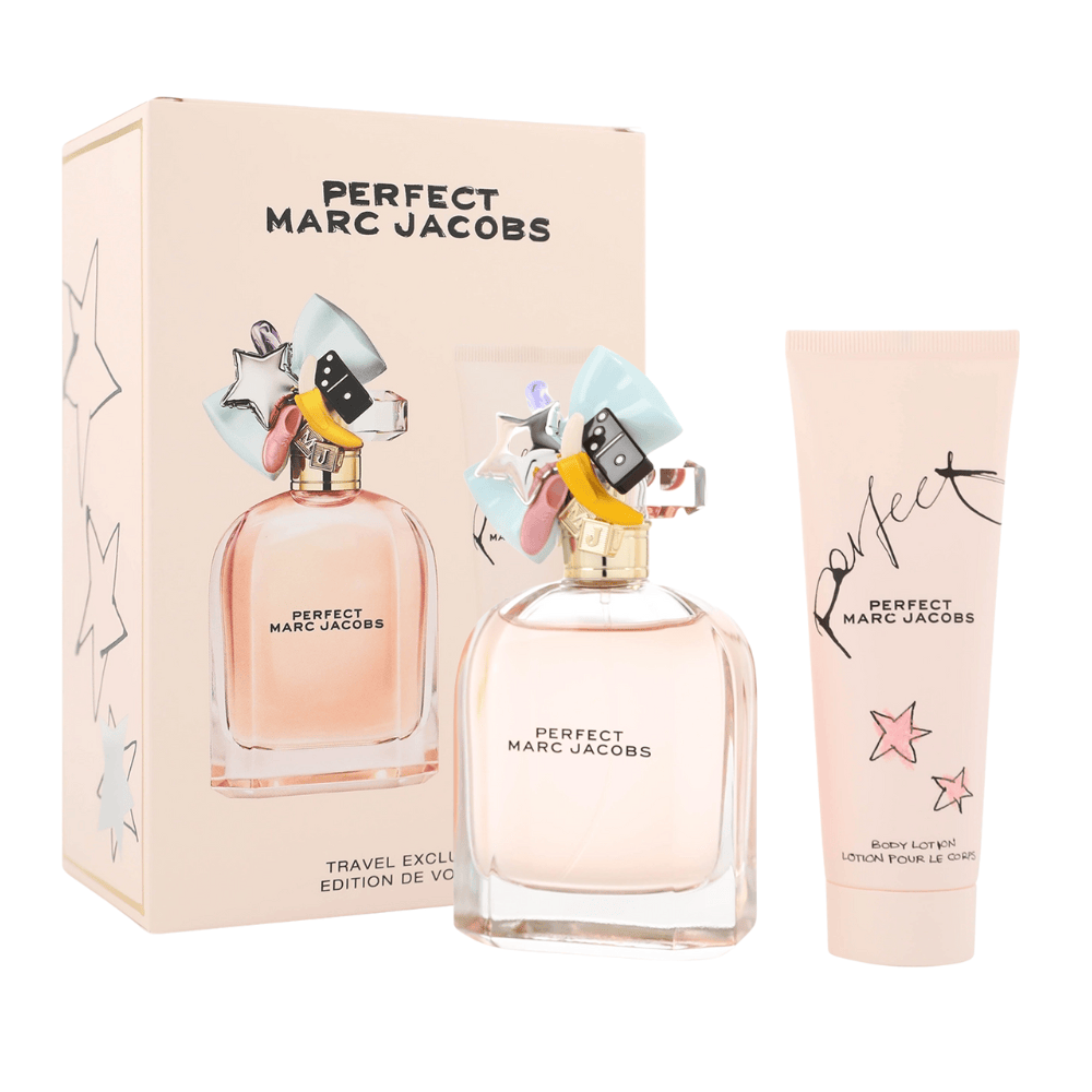 Marc Jacobs Women's Perfume Marc Jacobs Perfect Women's Perfume Gift Set (100ml EDP + 75ml Body Lotion)