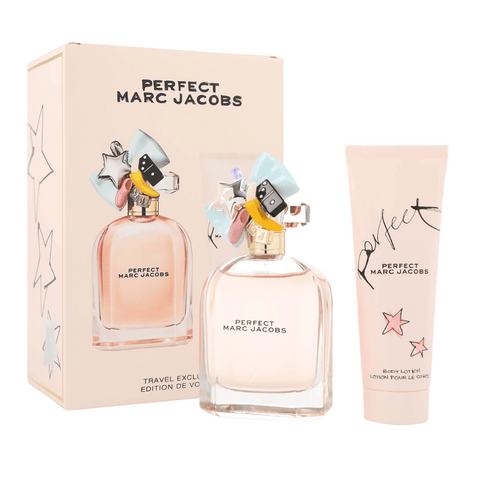 Marc Jacobs Women's Perfume Marc Jacobs Perfect Women's Perfume Gift Set (100ml EDP + 75ml Body Lotion)