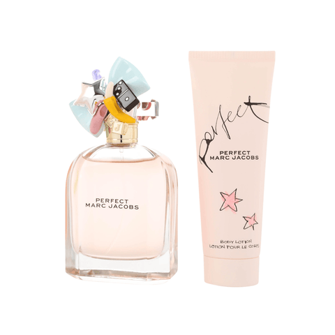 Marc Jacobs Women's Perfume Marc Jacobs Perfect Women's Perfume Gift Set (100ml EDP + 75ml Body Lotion)