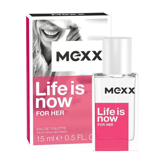 Mexx Women's Perfume Mexx Life Is Now Eau de Toilette Women's Perfume Spray (15ml)