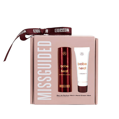 Missguided Women's Perfume Missguided Babe Heat Eau de Parfum Women's Perfume Spray Gift Set (10ml) with 10ml Hand Cream