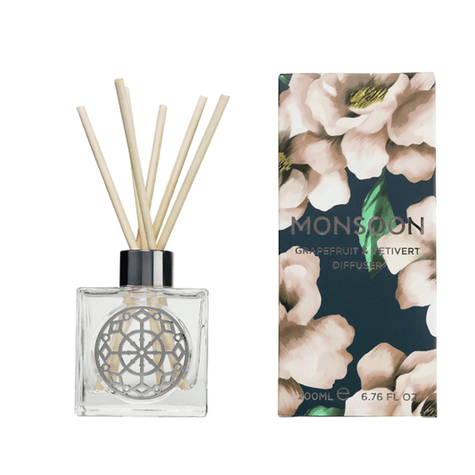 Monsoon Diffuser Monsoon Grapefruit and Vetiver Diffuser (200ml)