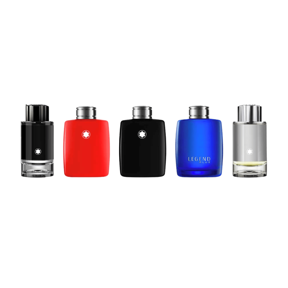 Montblanc Men's Aftershave Mont Blanc Men's Miniatures Fragrance Gift Set (5 x 4.5ml)